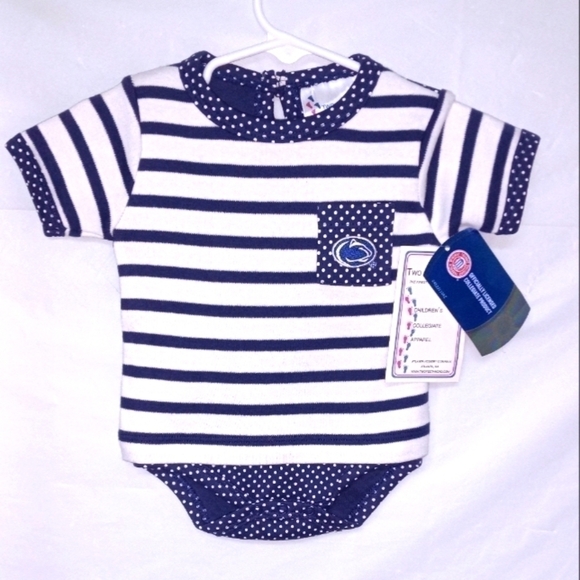 NWT Newborn girls PENN STATE creeper onsie - Picture 1 of 3